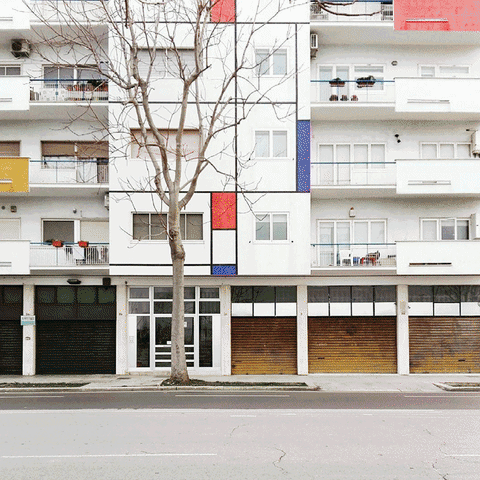 Tại sao các kiến ​​trúc sư lại bị ám ảnh với Piet Mondrian?