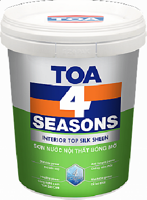 Sơn nội thất TOA 4 Seasons Interior Top Silk Sheen